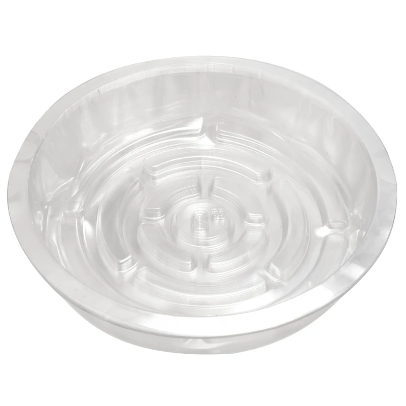 

Hot 10Pcs 8Inch Clear Plant Saucer Plastic Drip Trays For Indoor And Outdoor Plants For Holding Succulent Flower Planter Pot