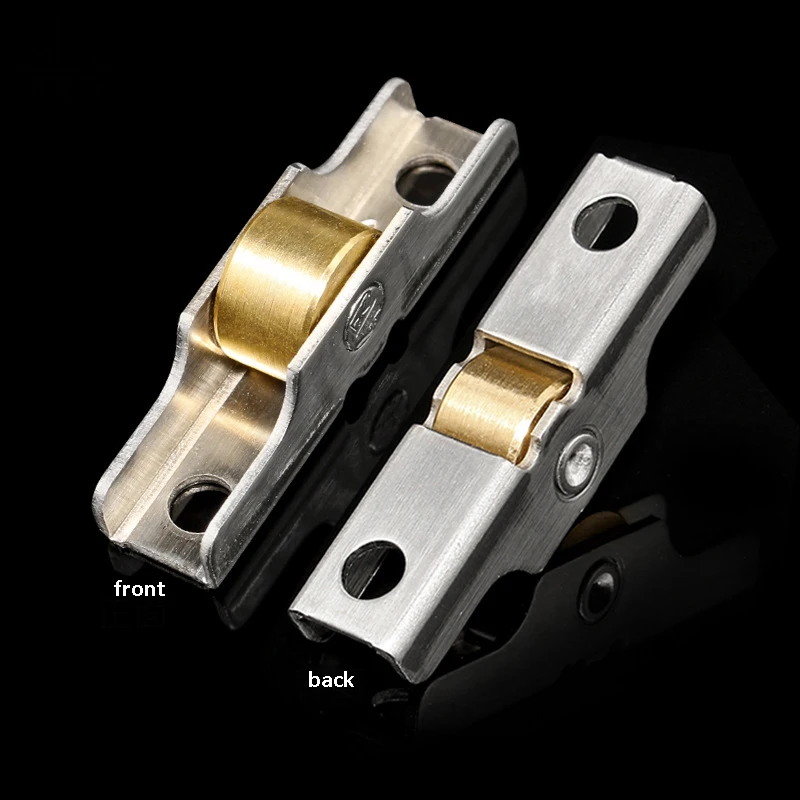 10/12MM Window Groove Wheel Flat wheel Pulley Sliding Door Roller Runner Display Cabinet Mute Wheel Track Pulley Furniture