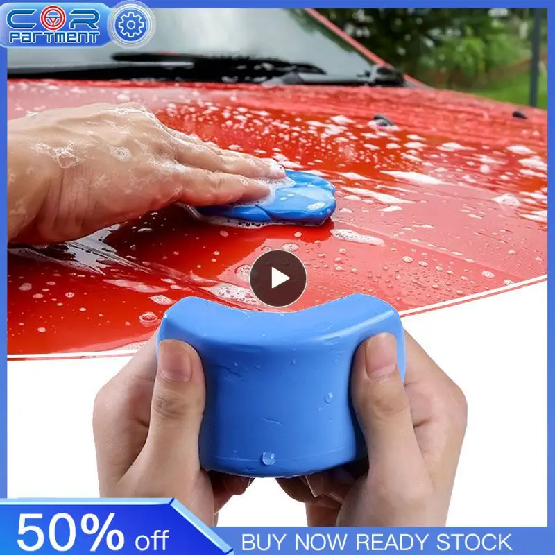 

180g Cleaning Clay Bars Car Auto Remove Detailing Wash Cleaner Blue Mud Auto Care Car Wash Tool Decontamination Ability