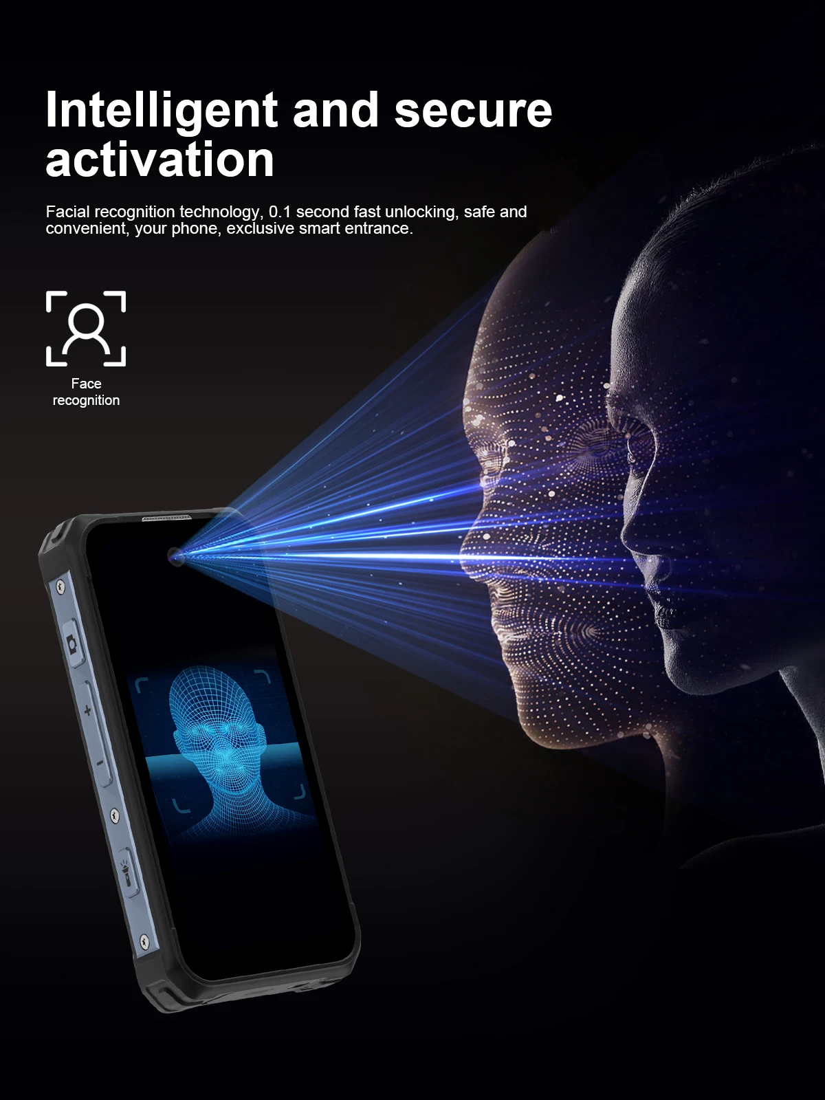 SERVO TANK500 4G Android Mini Rugged Smartphone 6GB+128GB 2 SIM Face Unlock 3.88 inch 3000mAh 13MP Camera Waterproof Smart Phone