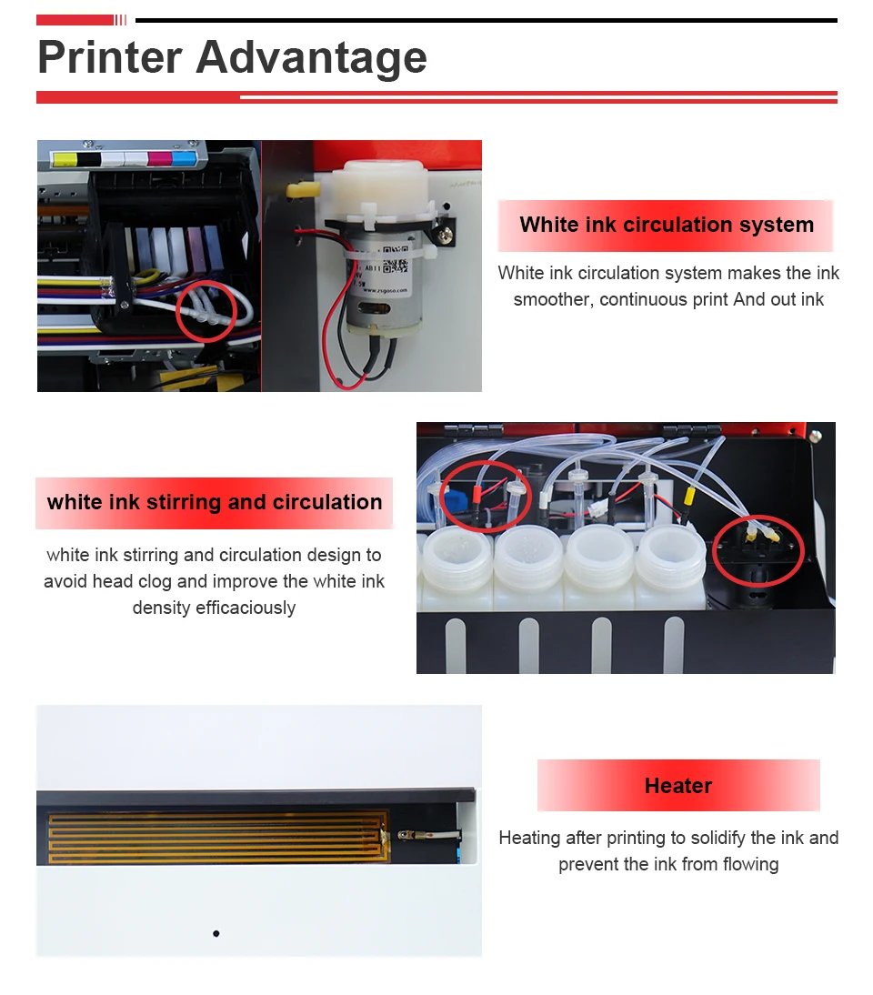 A3 DTF Printer For Epson L1800 Directly to Film Transfer Printer A3 T shirt Printing Machine For Textile Print impresora dtf a3