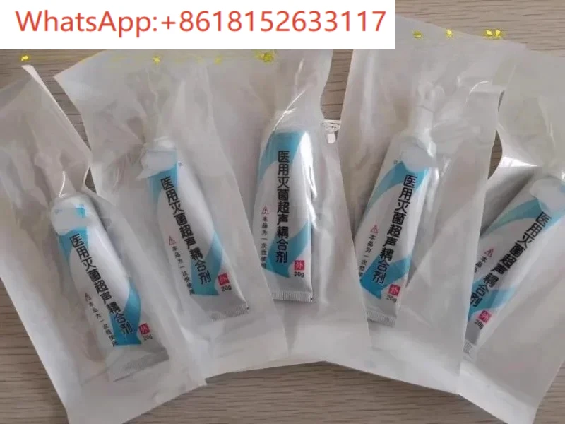 100 piezas de funda protectora estéril, funda de aislamiento de sonda de ultrasonido B desechable, agente de acoplamiento de cubierta de sonda de ultrasonido