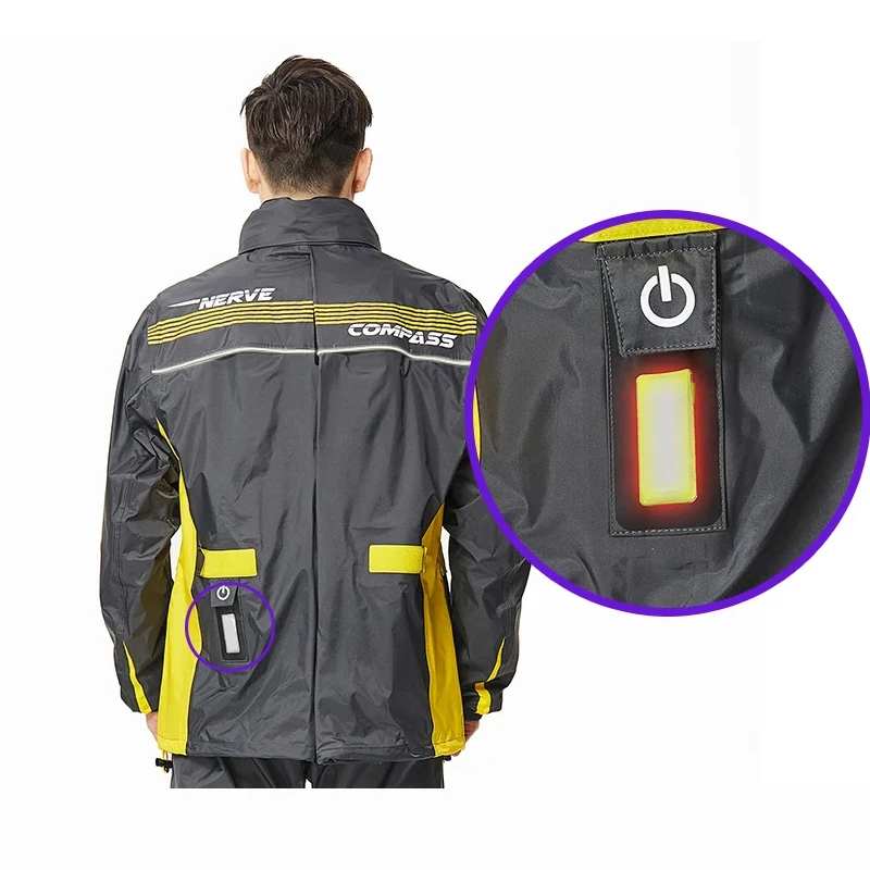 Motorcycle Riding Winter Warm Jacket Outdoor Race Motocross Riding Jacket Winter Warm Road Commuter Motorcycle Riding Jacket