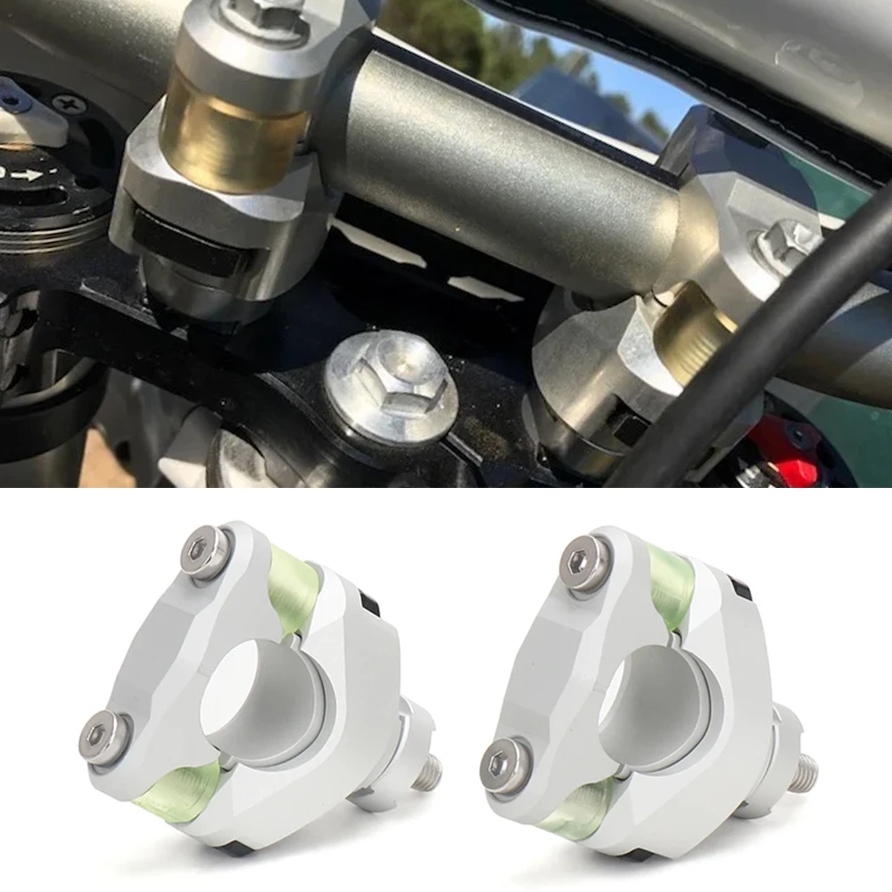 

New Motorcycle Handlebar Riser 28MM Handle Bar Clamp Extend Adapter For 1290 Super Adv 690 Duke 790 Adventure 1190 ADVENTURE