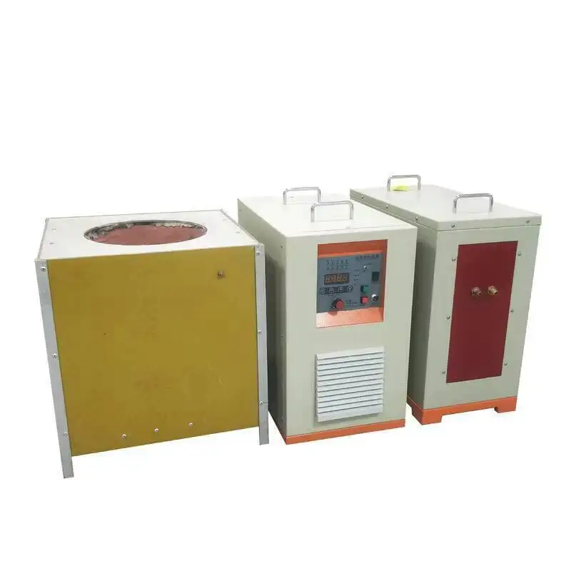 30kw-100kw Induction Coil Medium Frequency Inverted Melting Furnace