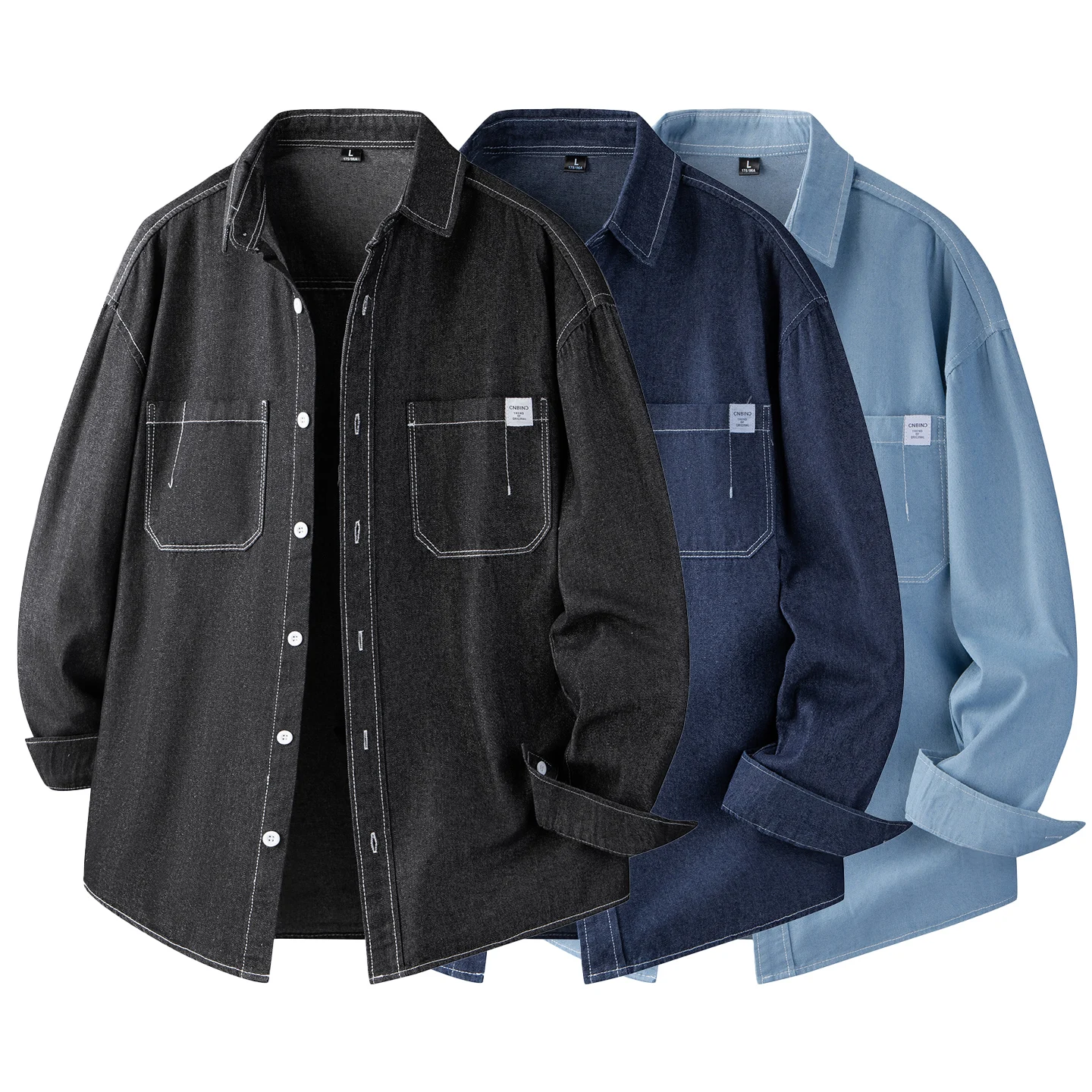 

Женские куртки: осеннее свободное джинсовое пальто в корейском стиле, приталенное, универсальная верхняя одежда