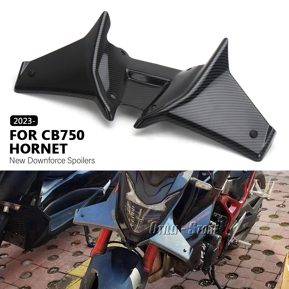 Motorcycle Front Spoiler For Honda CB750 HORNET CB 750 Hornet 2023 2024 Sport Downforce Naked Forntal Spoilers Wing Deflector