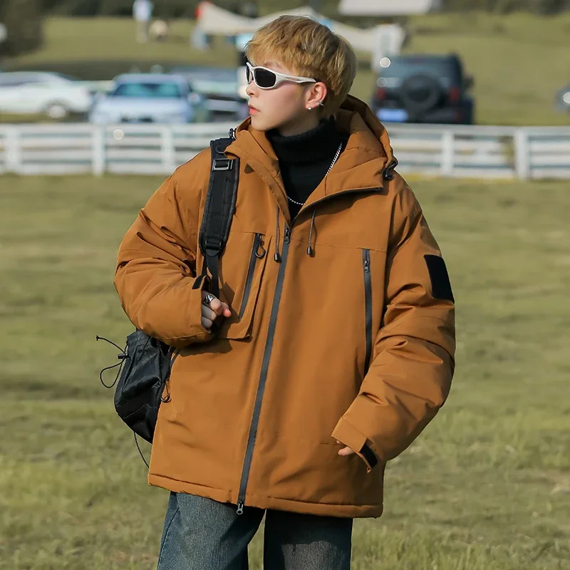 

Модное новое пальто для пешего туризма, мужская осенне-зимняя спортивная одежда, парки, теплая верхняя одежда, толстовки, водонепроницаемые уличные кардиганы с длинными рукавами, топы