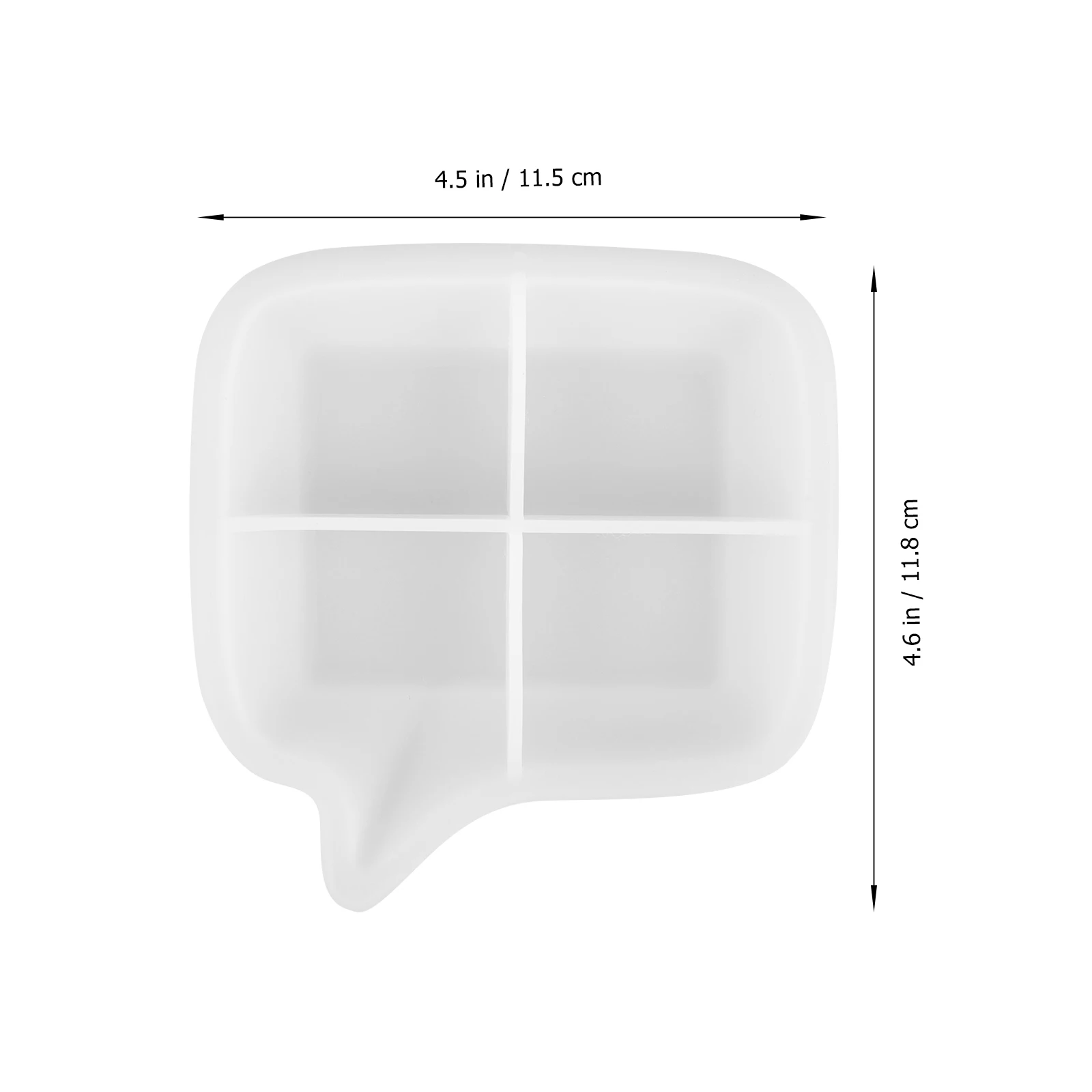 

DIY Resin Jewelry Tray Mold Silicone Material Epoxy Crafts Flexible Practical Safe Easy CleanFunny Shape Themed Sculpture Making