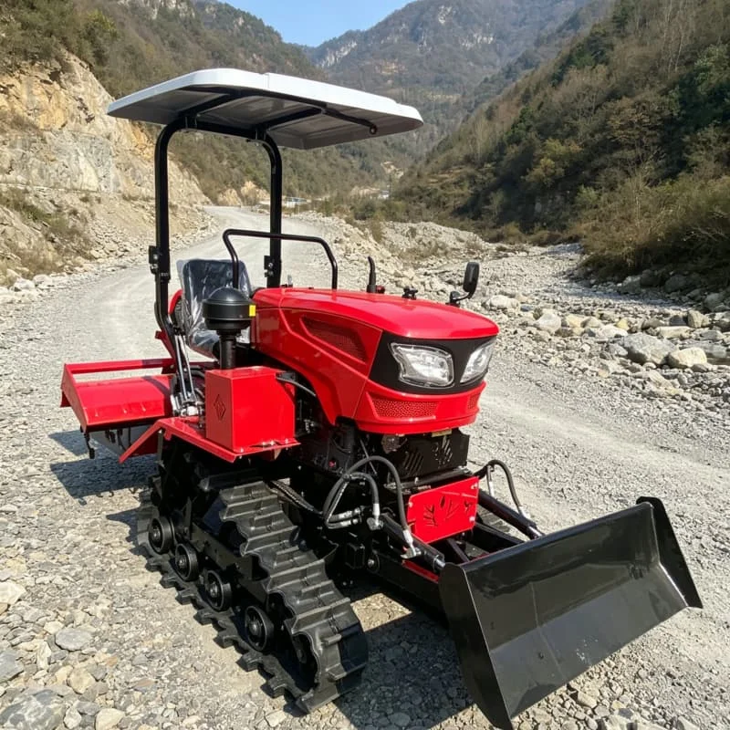 Customized Robust Agricultural Rotary Tiller Multi-Functional Wear-Resistant Soil Tilling Machine for All Terrains