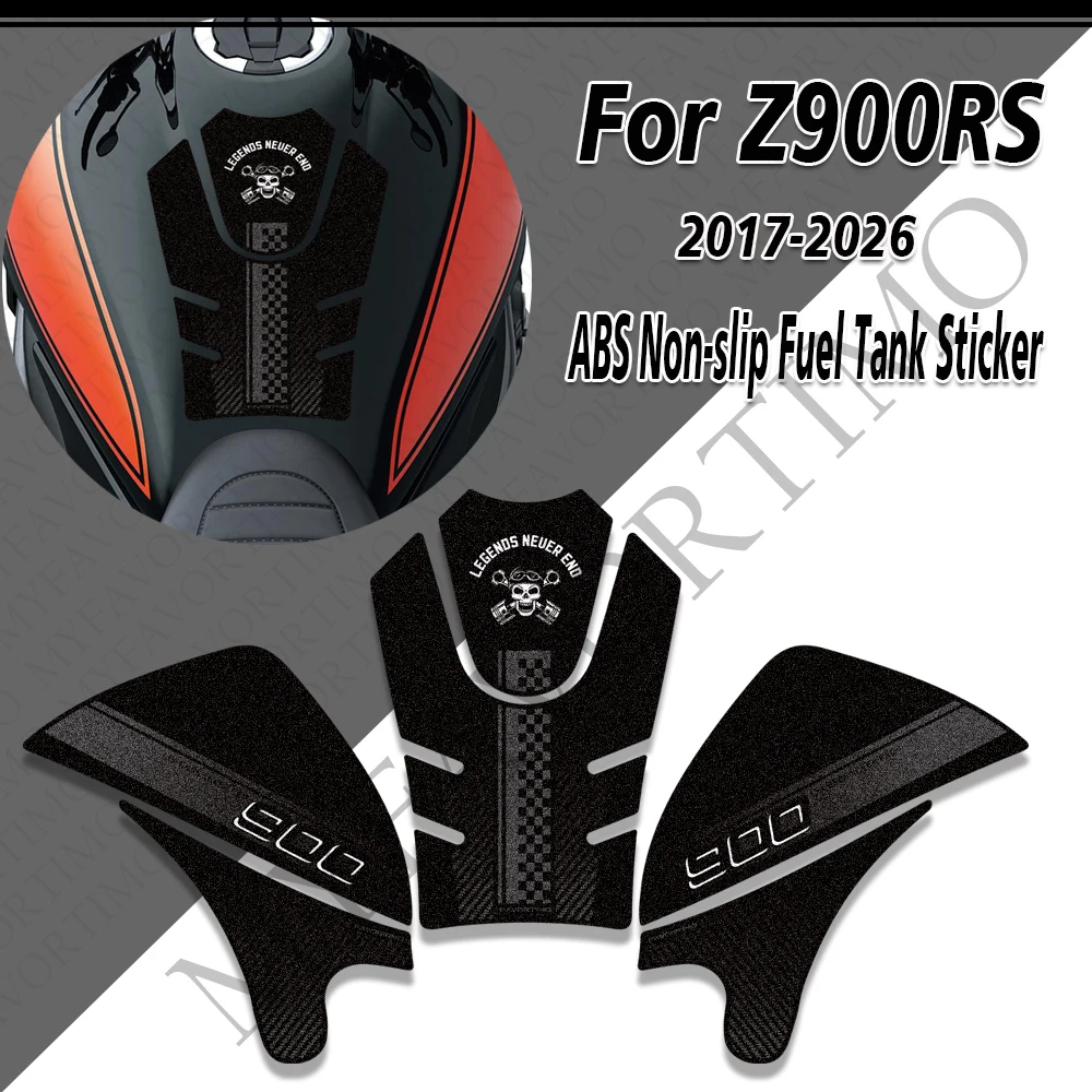 For Z900RS Z900 RS Z 900 Cafe SE ABS Motorcycle Fuel Tank Pad Stickers Protector Anti Slip Decals Accessories 2017-2025 2026