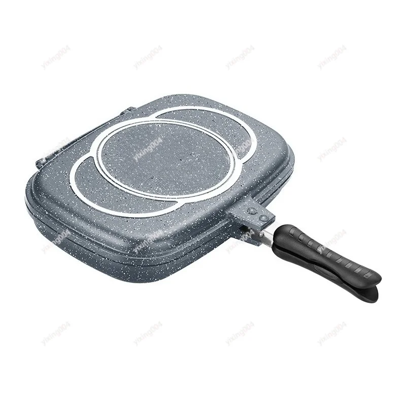 Die‑Cast Aluminum Non‑Stick Frying Pan Griddle Plate For Home Kitchen Steak Cooking Baking