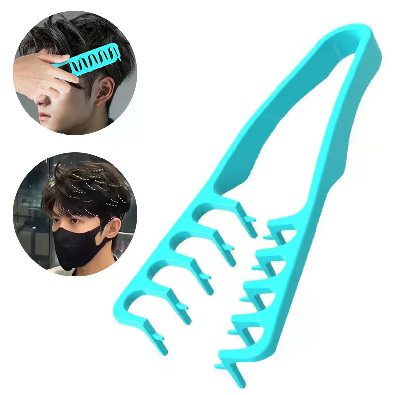 

Volumizing Wide-Tooth Hair Styling Comb Curling Tools Fluffy Texture For Men Ideal For All Hair Types Hairstyling Tools