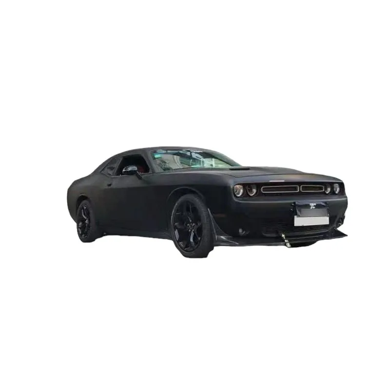 Carbon Fiber for Dodge Challenger 16-19 Front Lip W9,After actual vehicle installation test