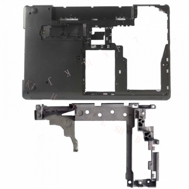 NN    NEW Laptop Bottom base cover case hinges  fixed   FOR Thinkpad Lenovo E530 E535