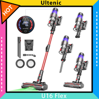Ultenic U16 Flex Cordless Vacuum Cleaner, 45000Pa Suction, 60mins Runtime, GreenEye Technology, Folding Tube, Anti-Tangle Brush for Carpets, Animal Hair and Hard Floor