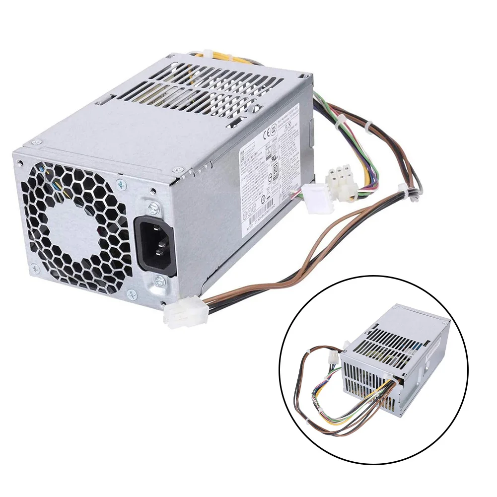 1PC 240W Power Supply For HP ProDesk 400 600 800 G1 G2 ATX Adapter 751886-001 702307-001 Desktop PC Replacement Unit