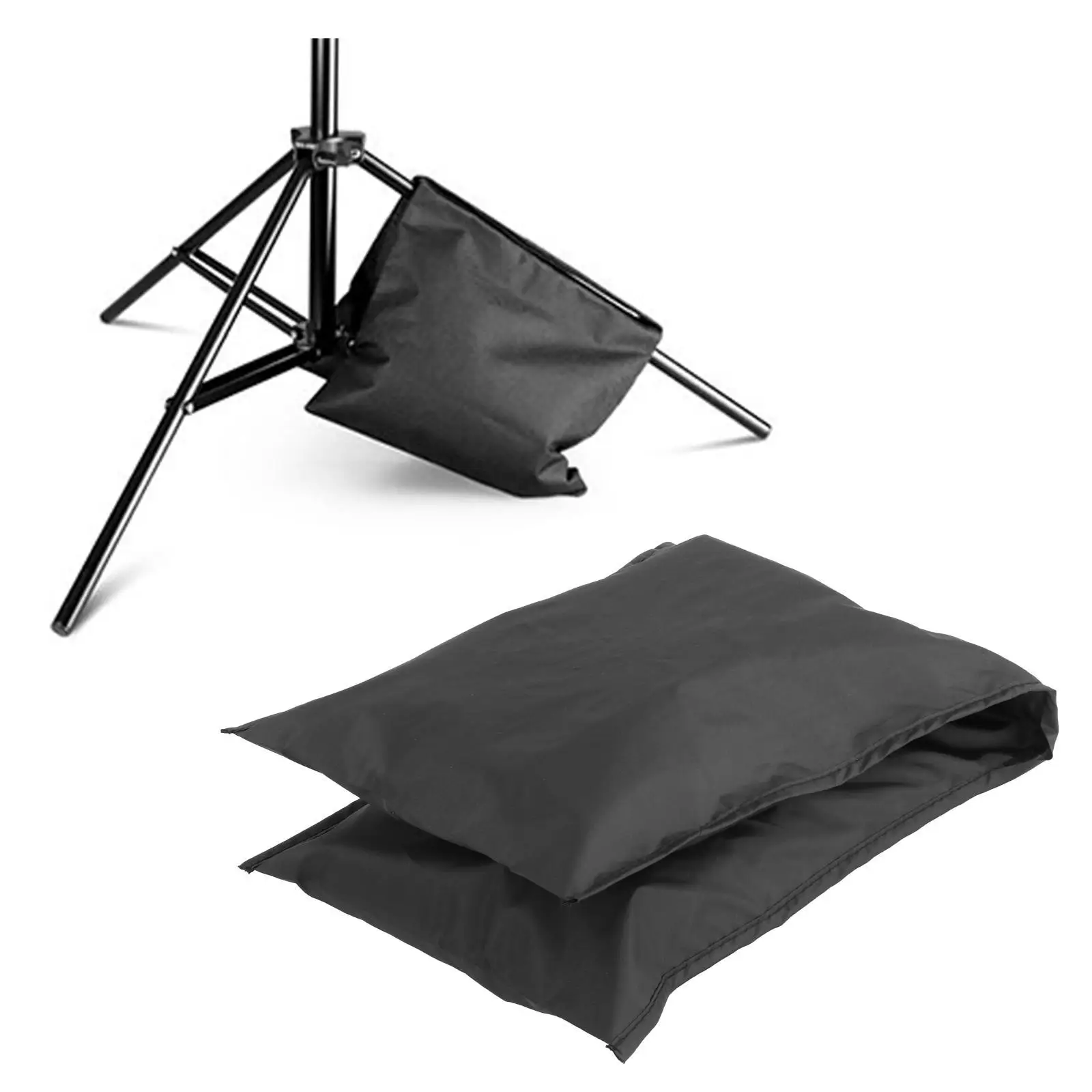 Photography Sandbag Studio Video Sand Bag for Light Stands, Tripod ,Easy to Carry ,Black and Durable Professional