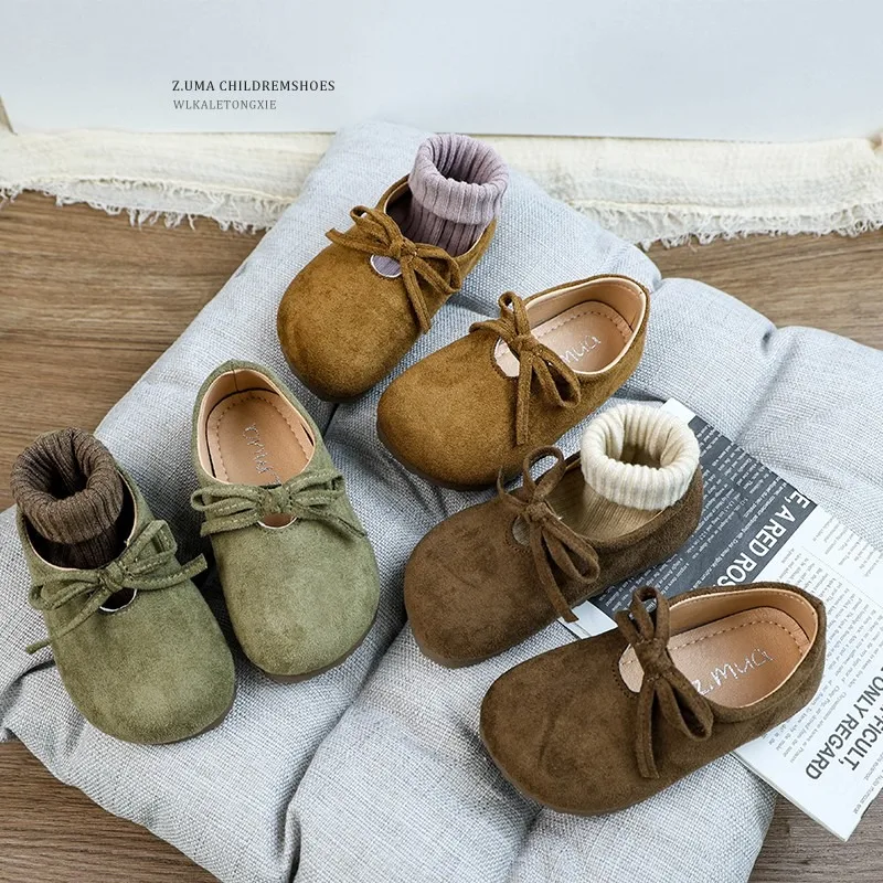 

2025 spring new Korean children's shallow mouth soft sole comfortable slip-on kids shoes for girl zapatillas niñas 2 a 8 años