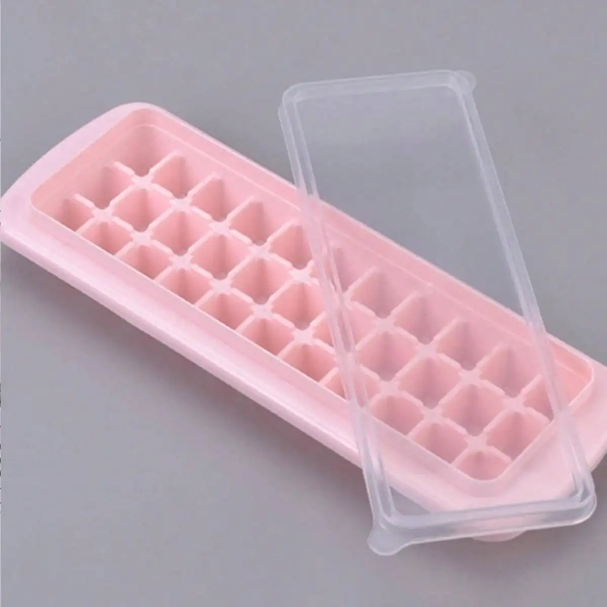 1pcs Ice Cube Mold, Silicone Ice Tray, Ice Making Box, Frozen Ice Storage Box - view 2