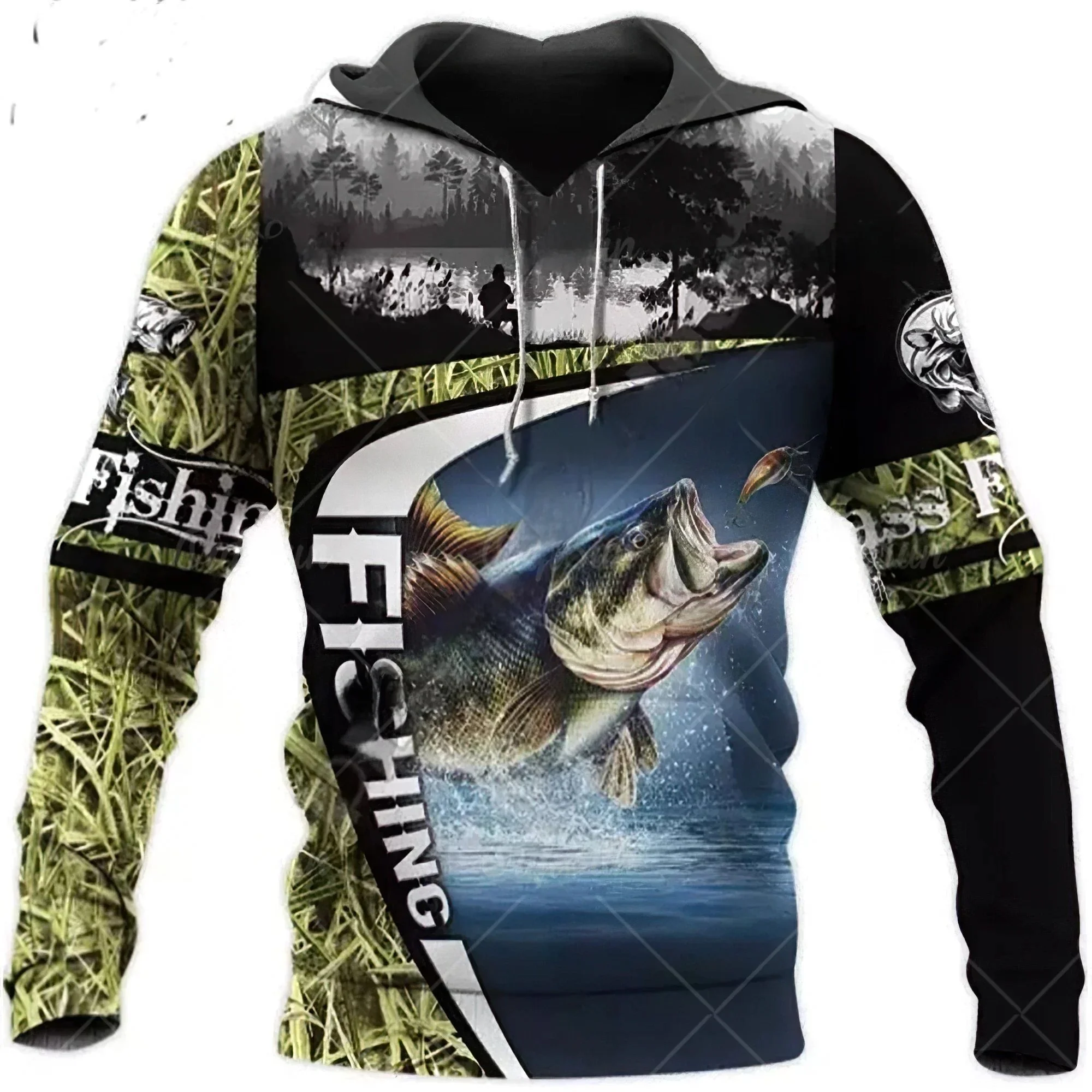 

Мужская толстовка с 3D-печатью, свободный крой, прямые брюки, молодежный стиль, осень 2024, Eighteen Pants