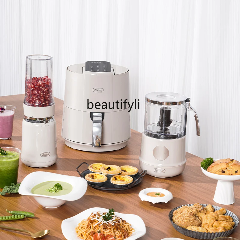 Wall Breaker Automatic Multifunctional Health Juicing Meat Grinder Air Fryer Retro