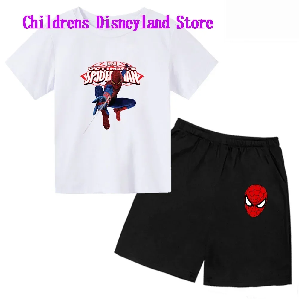 Marvel, Avengers, Spider Man, Iron Man anime, parent-child hoodies, Easter, Mother's Day gifts casual and comfortable trend