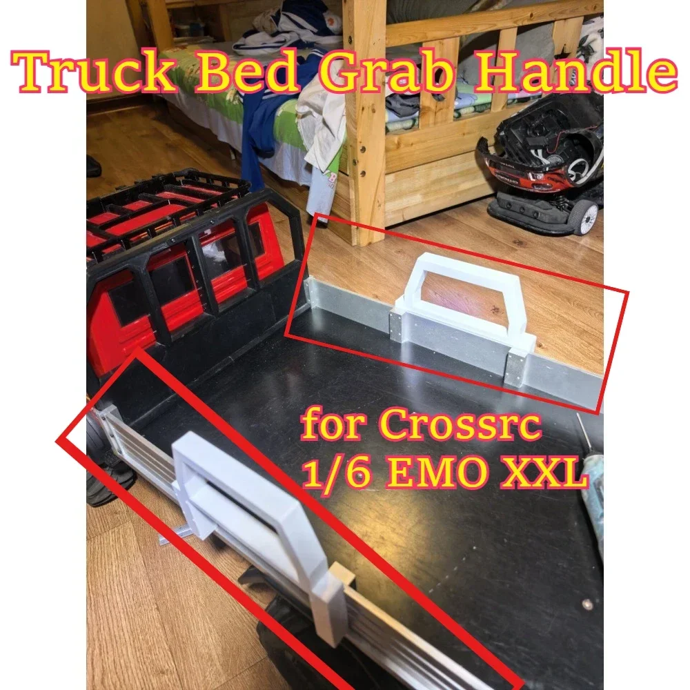 RC remote control scale sturdy Truck Bed Grab Handle component for Crossrc 1/6 EMO XXL custom size replacement spare accessories