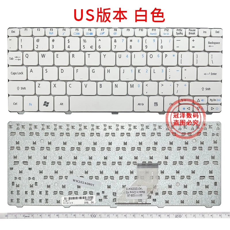 US/UK/RU/BR/SP/FR Keyboard For Acer D255 D256 D257 D260 D270 D271 N55C ZH9 ZE6 E350 ONE 522 533 532G 532H 521 AO522 eMD350 EM350