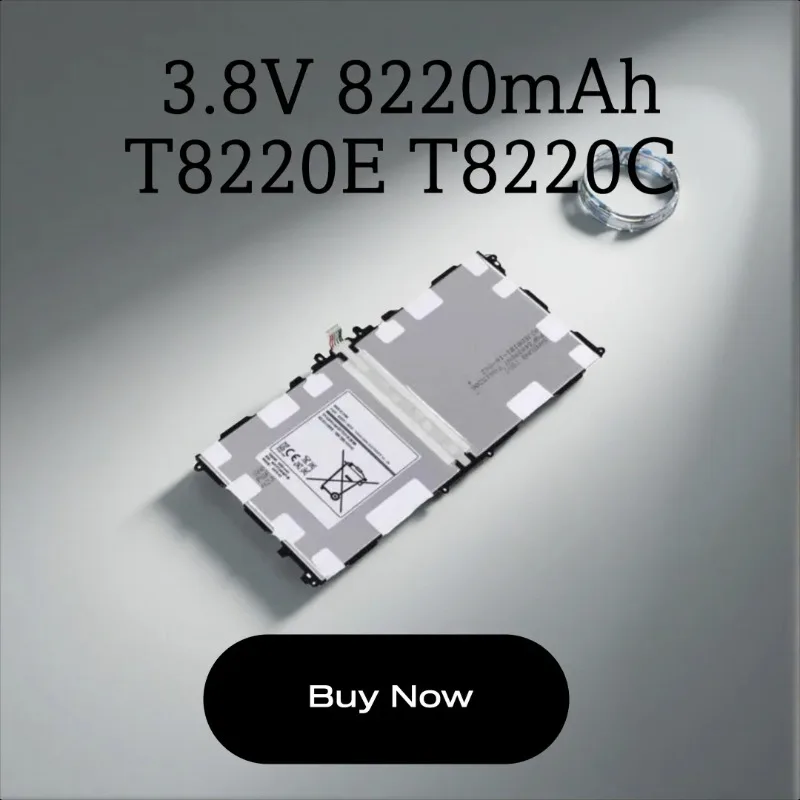 

New 3.8V 8220mAh T8220E T8220C Replacement Laptop Battery For Samsung GALAXY Note 10.1 SM P600 P601 P602 P605 P607 T520 T525