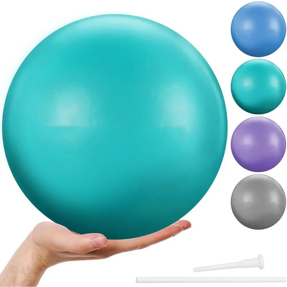 Easy Inflation Indoor Yoga Ball PVC Fitness Pilates Exercise Gym Ball Balance & Stability Anti Burst Exercise Balls