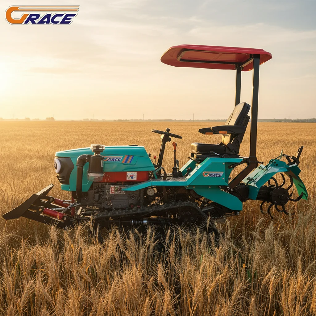 Customize Energy Saving Crawler Tractor Low Fuel Consumption Agricultural Tractor For Farming