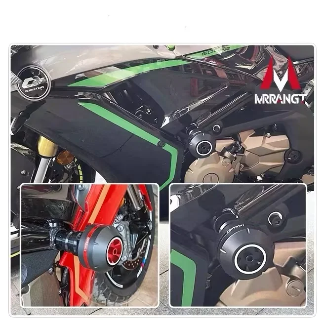 Frame Crash Slider Anti-drop Protection Bar Fit QJMOTOR SRK800RR Motorcycle Modified Anti-collision Guard Rod