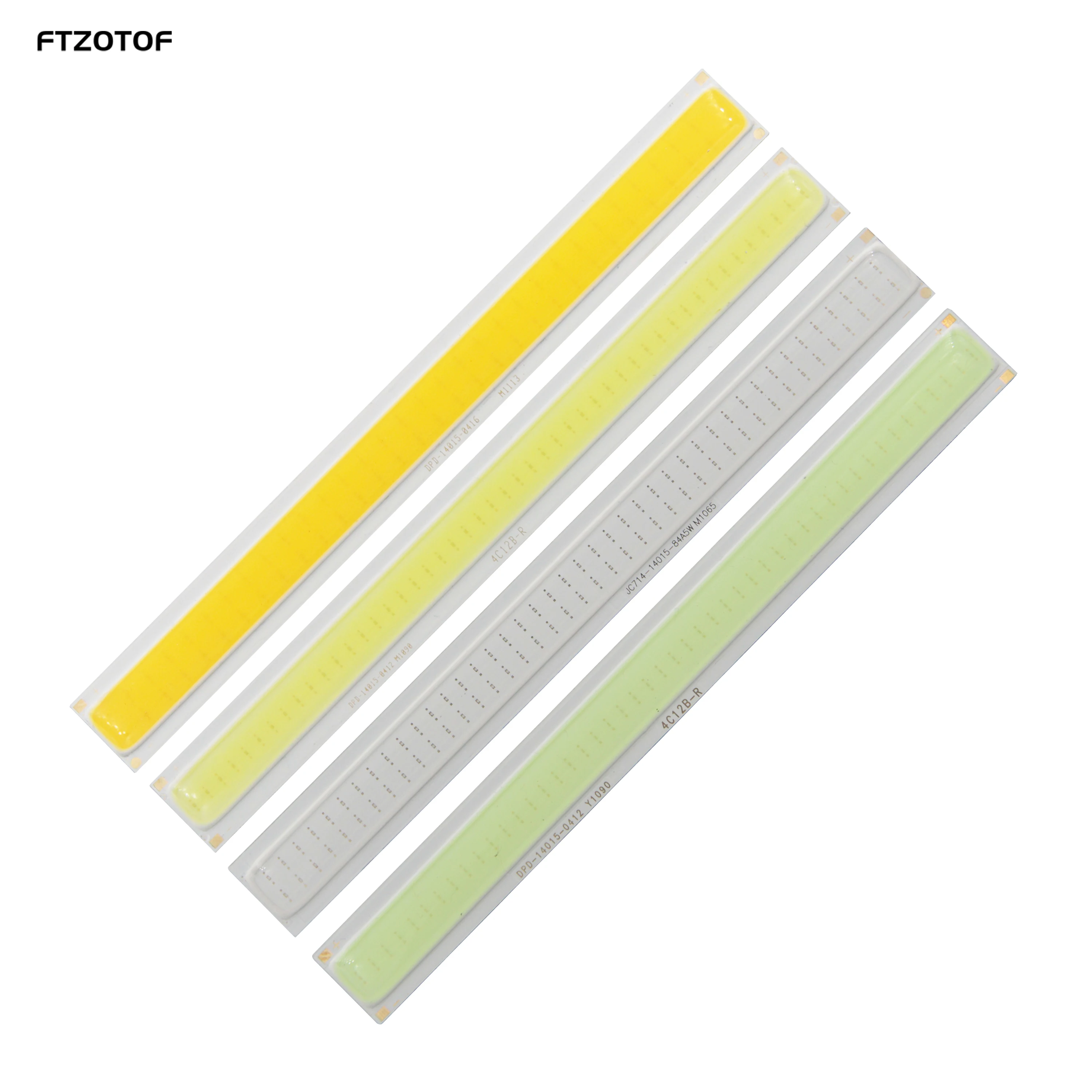 FTZOTOF 12V LED COB Chip Bulb Bar 170x15mm 6W Led Panel Module Source Warm Cold White Blue 600LM Strip Light For Work Desk Lamps