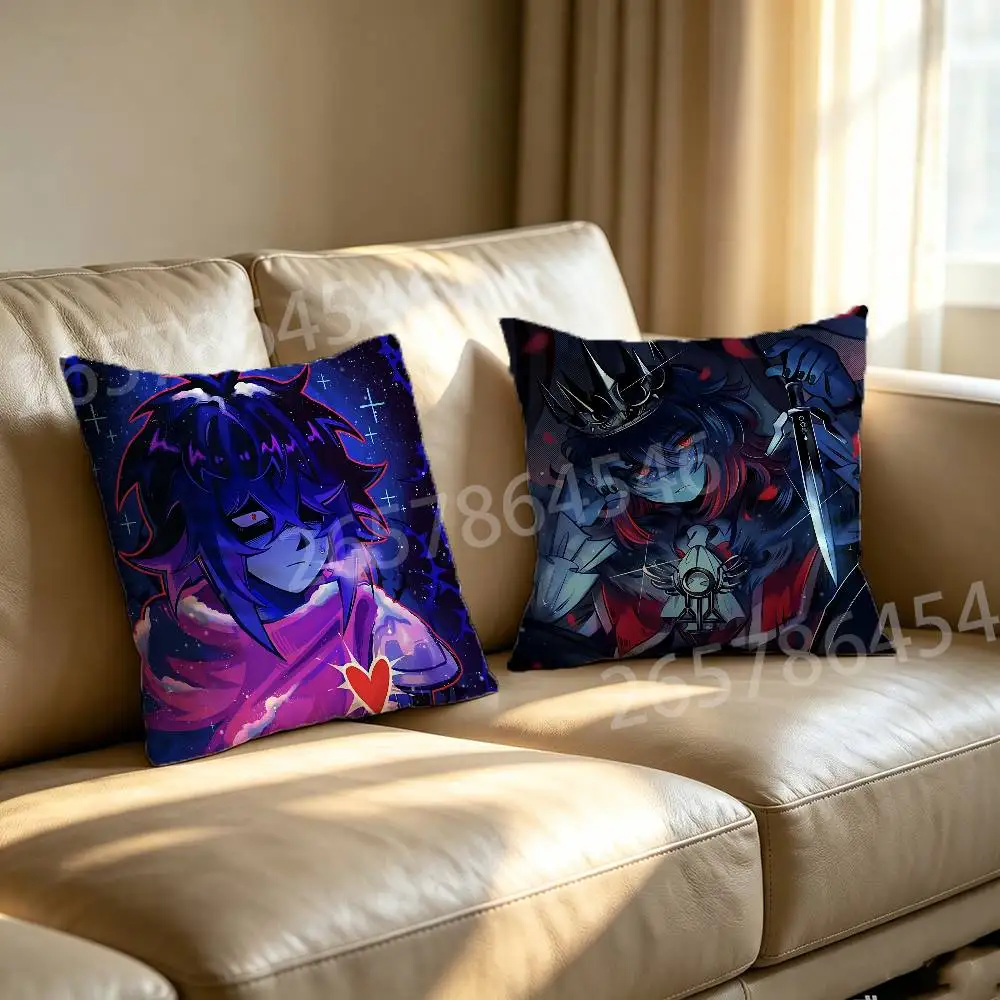 K-kris Deltarune Pillow Case For Room Sofa Cushion Cover Suitable For Home Bedroom Decoration And Protector