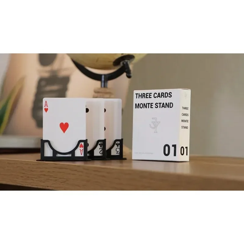 

Three Cards Monte Stand (Gimmicks and Online Instruction) by Jeki Yoo Card Magic and Trick Decks Close Up Performer Magic Props