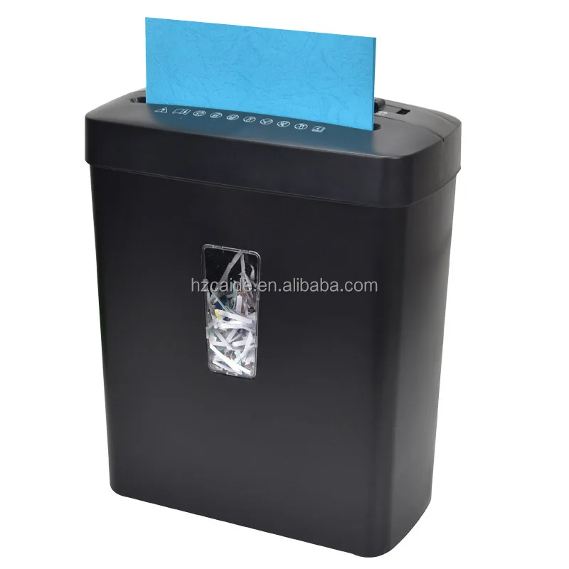 

Official Use CD220P Mini Paper Shredder Small Strip Cut Office Shredder For CD And Card Electric Power
