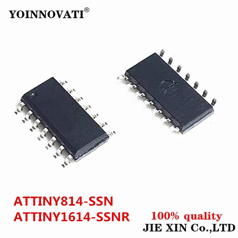 5Pcs 100% New ATTINY1614-SSNR TINY1614N ATTINY814-SSN TINY814 SOIC14 SOP14 Brand Original chips ic Wholesale