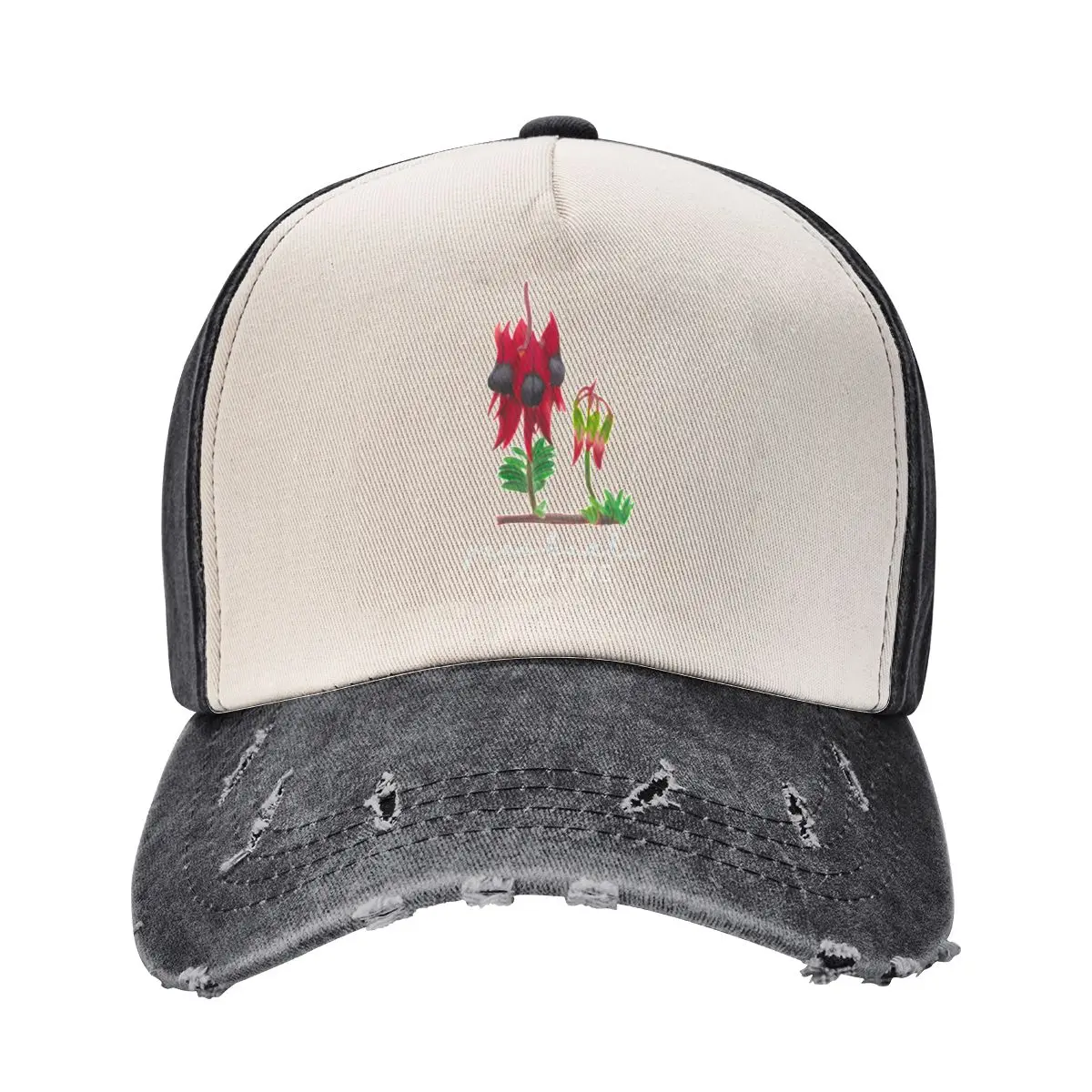 Stella - Sturt Desert Pea Baseball Cap Beach Hip Hop Golf Mens Hats Women's