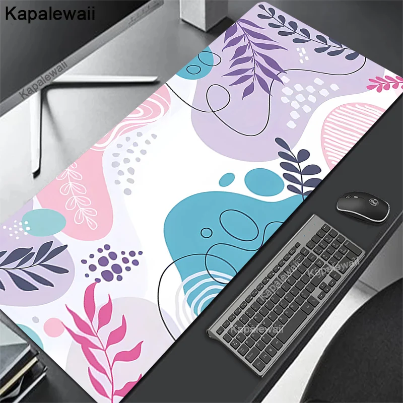 

Разноцветный коврик для мыши с растениями, коврик для компьютерной мыши, нескользящий игровой коврик в стиле аниме, игровой коврик, ковер из натурального каучука, квадратные настольные коврики для мыши