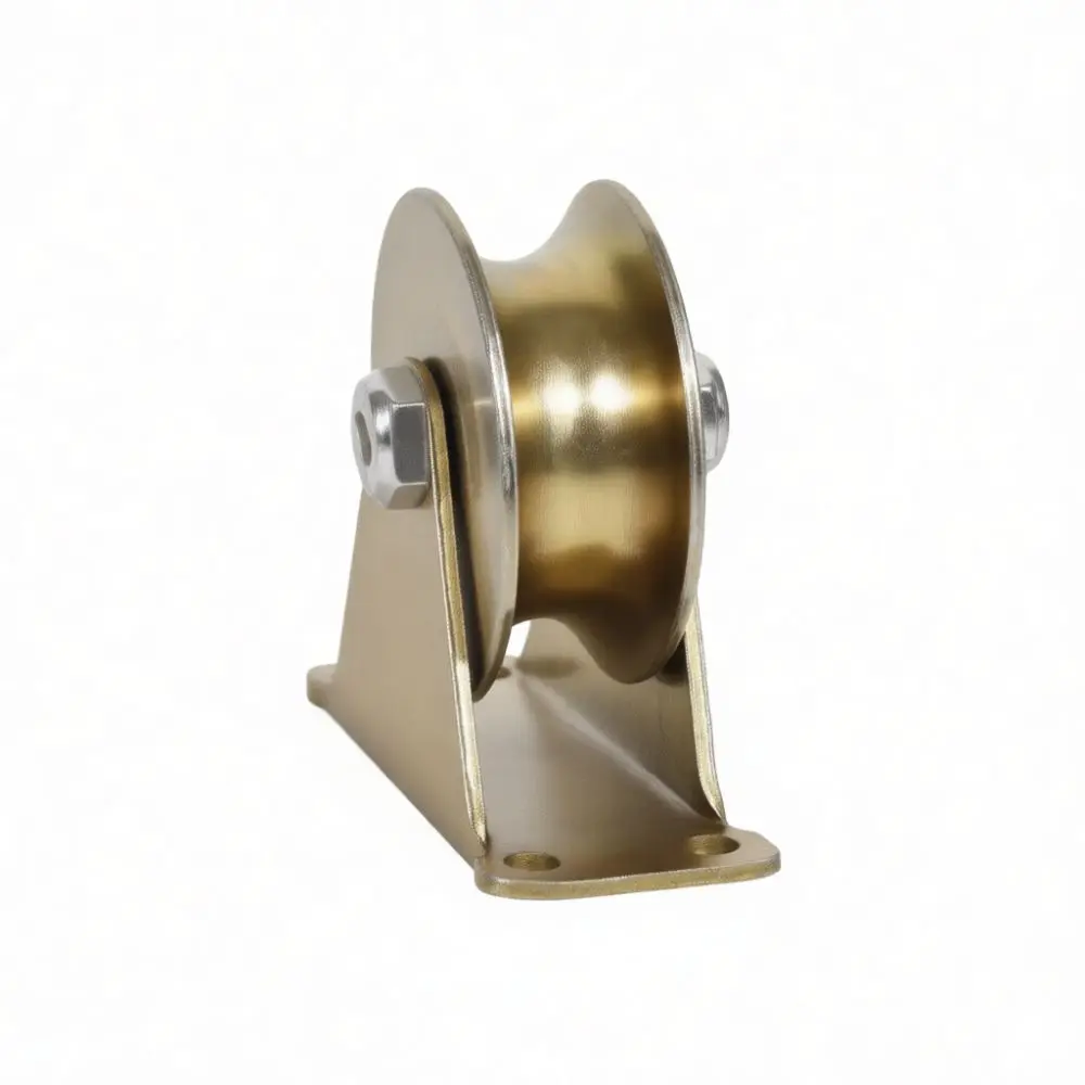 Heavy Duty Sliding Gate Pulley V Groove U Groove Wheel For Angle Iron Pipe Track Door Hardware Replacement Industrial Grade Part