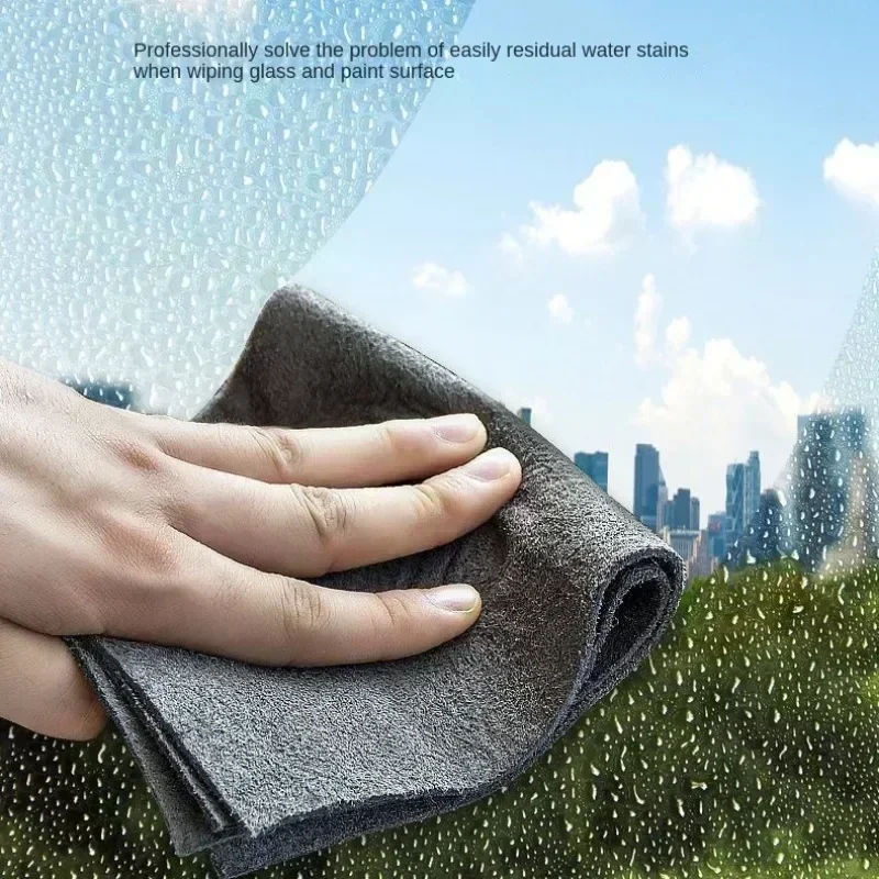 10PC Thickened Magic Cleaning Cloth Microfiber Glass Clean Towel Reusable Washable Lint-free Cleaning Rags for Kitchen Glass Car