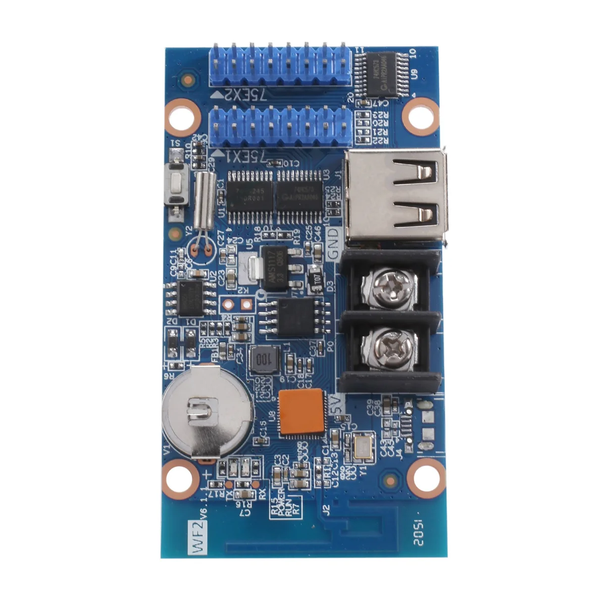 HD-WF2 асинхронный 768Wx6 4H пикселей 2XHUB75 RGB, семь цветов, маленькая фотография, карта управления Wi-Fi