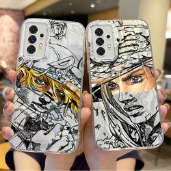 Hot JoJo Steel Ball Run Phone Case For Samsung Galaxy S25 S24 S23 S22 S21 Plus Ultra A73 A72 A71 A55 A54 A53 Hard Non-Slip Cover
