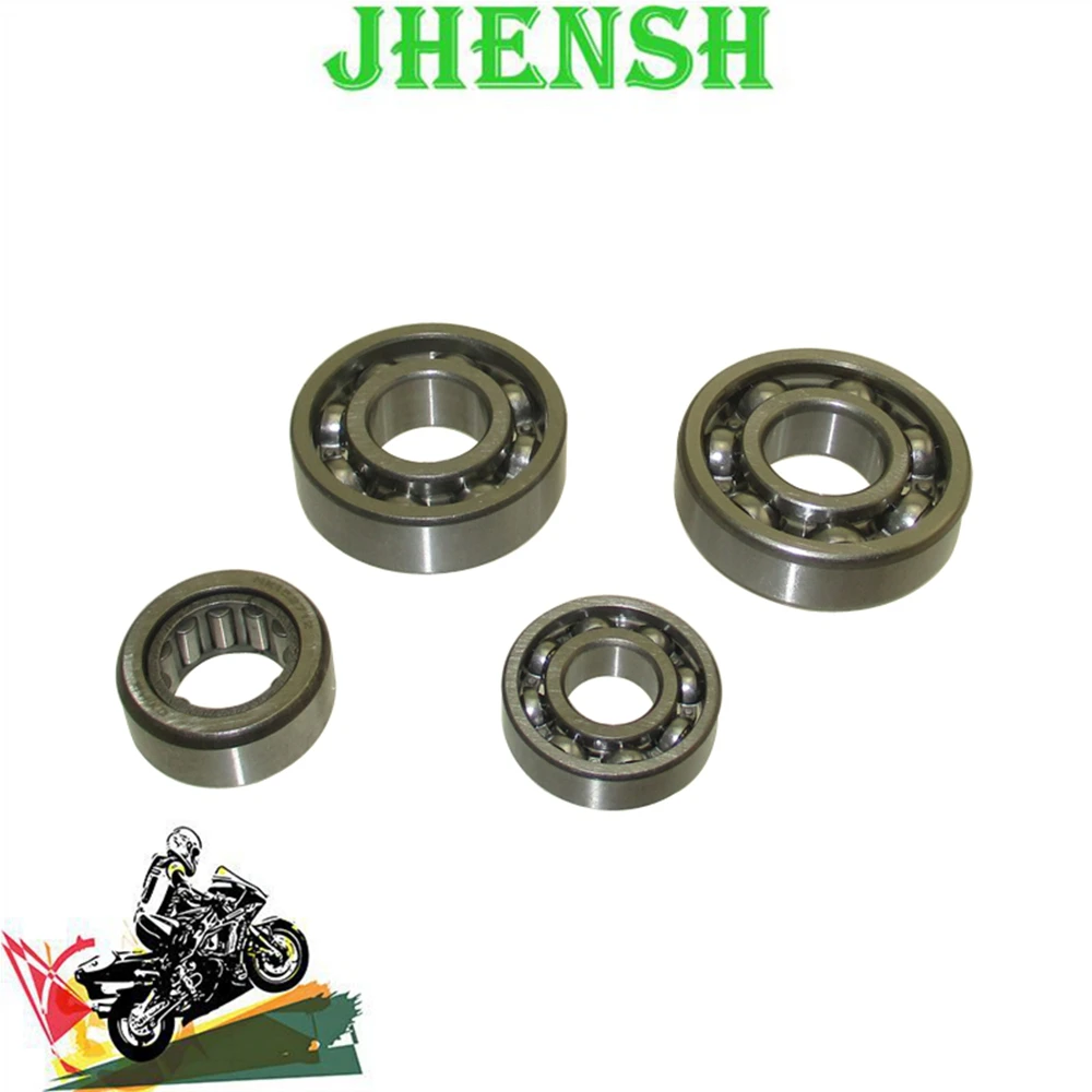 JHENSH علبة كرنك المحرك ، محامل علبة التروس للدراجة الترابية حفرة ، YX150 ، YX160 ، 1P60FMJ ، 1P60FMK