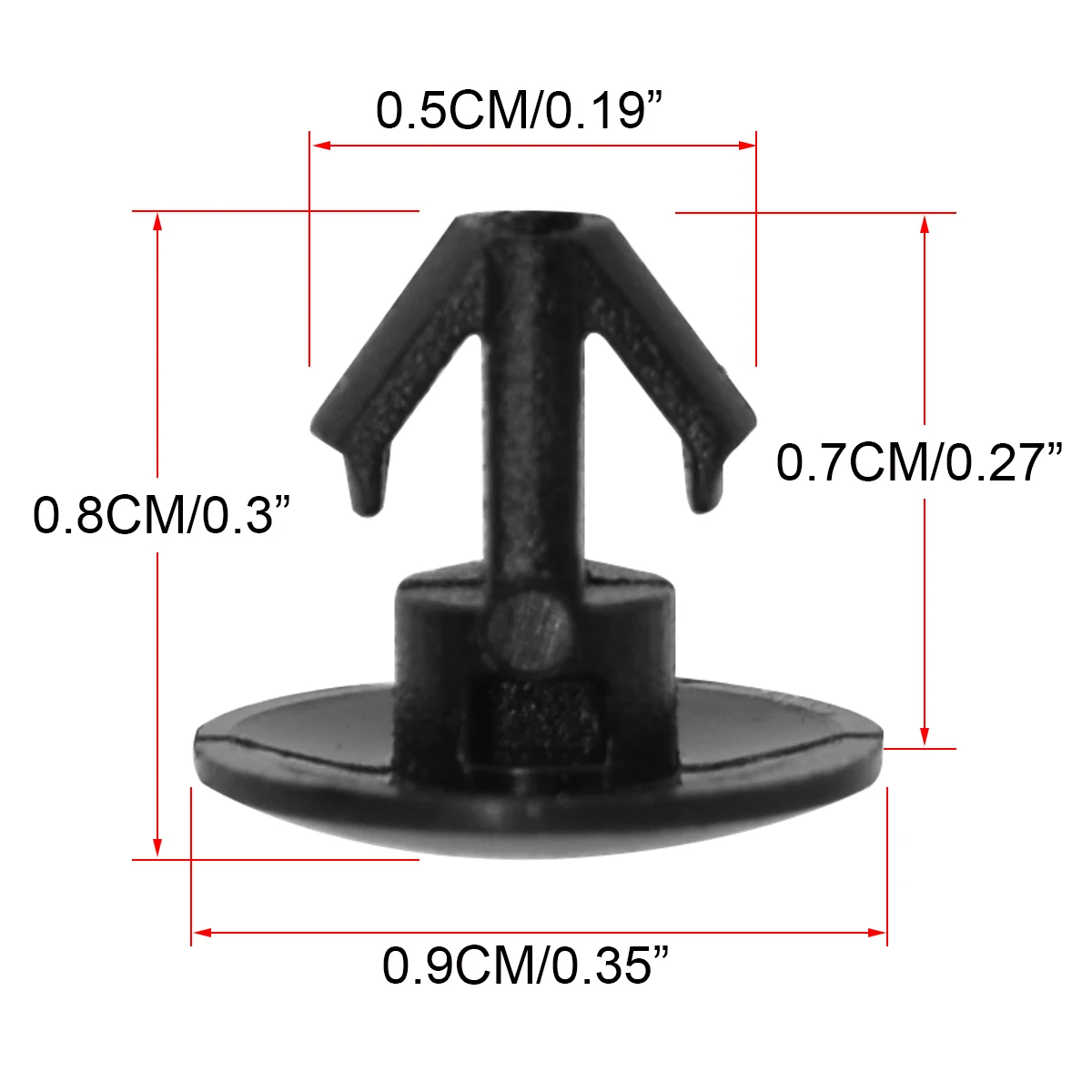 20/40PCS Clips For Nissan Qashqai X-Trail Dualis Rogue Sport Rear Door Rubber Seals Trim Weatherstrip Retainer Fastener Rivet