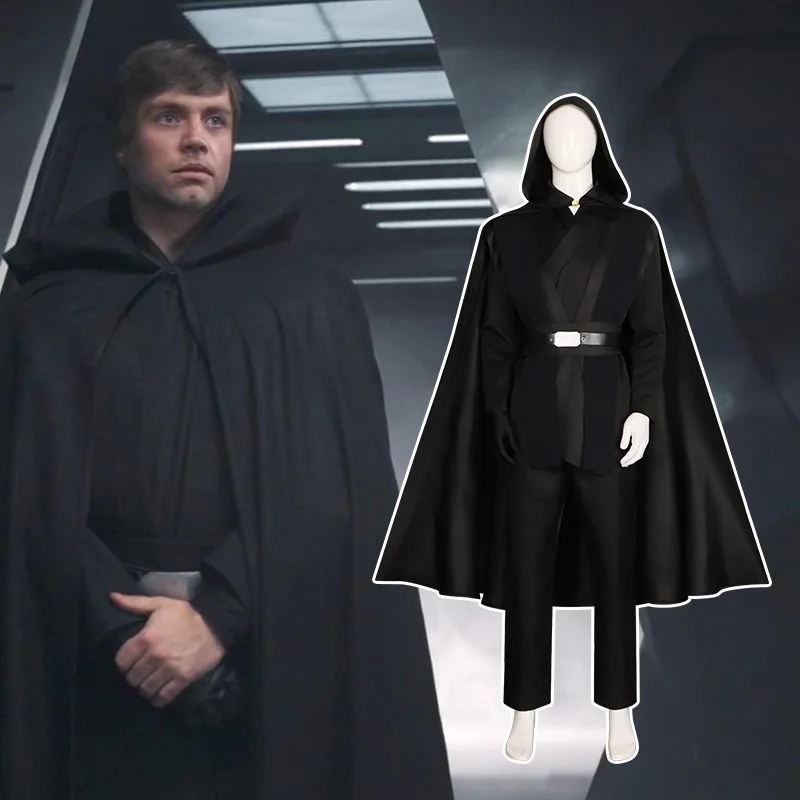 

Luke Skywalker Mandalorian-style Halloween Costume Cosplay Outfit For Men