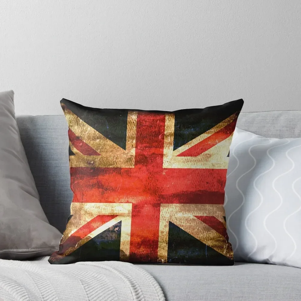 

British UK Flag Grunge Vintage Throw Pillow Ornamental Pillow Pillow Covers Decorative christmas cushions covers