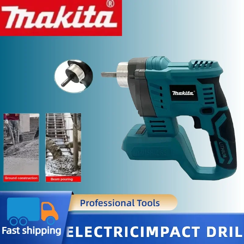 ماكيتا اللاسلكي الكهربائية الخرسانة هزاز فرش ضاغط الخرسانة خلاط الخرسانة لبطارية ماكيتا 18 فولت 20 فولت