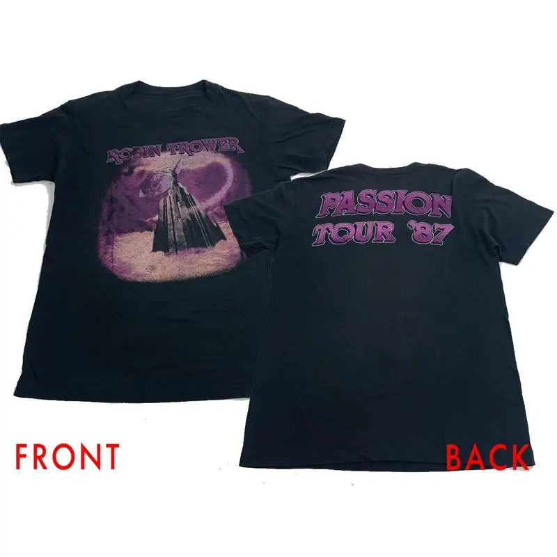 Hot Robin Trower 1987 Passion Tour reprint Short SleeveMen S-235XL20D833